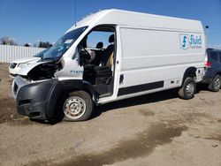 Salvage trucks for sale at Portland, MI auction: 2021 Dodge RAM Promaster 2500 2500 High