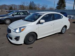 Salvage cars for sale from Copart Ham Lake, MN: 2017 Mitsubishi Mirage G4 ES