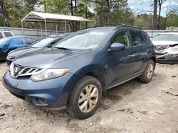 Salvage cars for sale at Austell, GA auction: 2013 Nissan Murano S