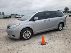 Salvage cars for sale at Houston, TX auction: 2017 Toyota Sienna XLE