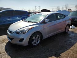 Salvage cars for sale at Elgin, IL auction: 2013 Hyundai Elantra GLS