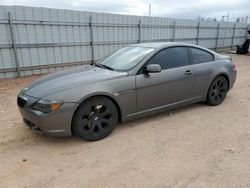 Salvage cars for sale at Oklahoma City, OK auction: 2005 BMW 645 CI Automatic