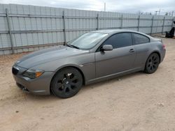 BMW 6 Series salvage cars for sale: 2005 BMW 645 CI Automatic