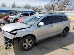 Salvage cars for sale from Copart Wichita, KS: 2012 Dodge Journey SXT