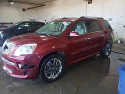 GMC salvage cars for sale: 2011 GMC Acadia Denali