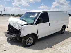 Chevrolet salvage cars for sale: 2013 Chevrolet Express G2500