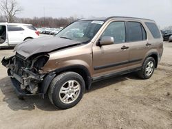 Salvage cars for sale from Copart Des Moines, IA: 2002 Honda CR-V EX