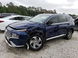 Salvage cars for sale at Houston, TX auction: 2021 Hyundai Santa FE SEL