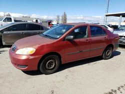 Salvage cars for sale from Copart Sacramento, CA: 2005 Toyota Corolla CE