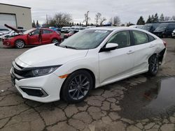 Salvage cars for sale at Woodburn, OR auction: 2019 Honda Civic EX
