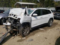 Jeep salvage cars for sale: 2019 Jeep Cherokee Latitude Plus