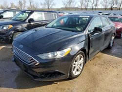 Salvage cars for sale at Bridgeton, MO auction: 2018 Ford Fusion SE