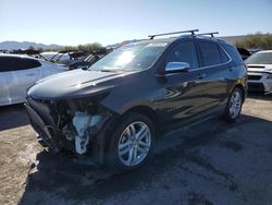 Salvage cars for sale at Las Vegas, NV auction: 2018 Chevrolet Equinox Premier
