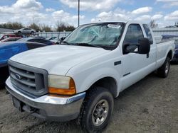 Salvage cars for sale from Copart Sacramento, CA: 2001 Ford F250 Super Duty