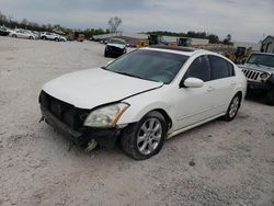 Salvage cars for sale from Copart Hueytown, AL: 2007 Nissan Maxima SE