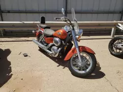 Salvage motorcycles for sale at Abilene, TX auction: 2003 Honda VT750 CDD