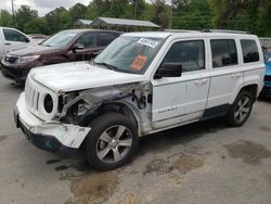 Jeep salvage cars for sale: 2016 Jeep Patriot Latitude