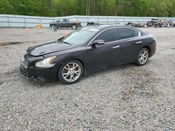 Salvage cars for sale from Copart Augusta, GA: 2014 Nissan Maxima S