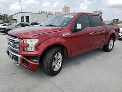 Salvage cars for sale from Copart New Orleans, LA: 2016 Ford F150 Supercrew