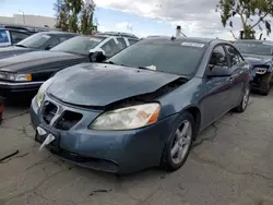 Salvage cars for sale at Martinez, CA auction: 2006 Pontiac G6 GT