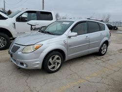 Salvage cars for sale at Dyer, IN auction: 2005 Pontiac Vibe