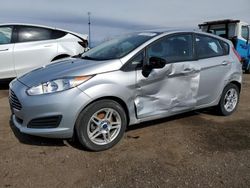 Salvage cars for sale at Woodhaven, MI auction: 2017 Ford Fiesta SE