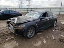 Salvage cars for sale at Elgin, IL auction: 2020 Genesis G70 Elite