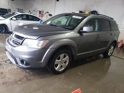 Salvage cars for sale from Copart Portland, MI: 2012 Dodge Journey SXT