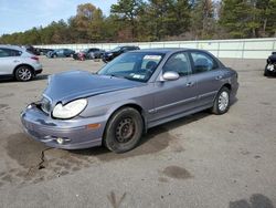 Salvage cars for sale at Brookhaven, NY auction: 2005 Hyundai Sonata GL