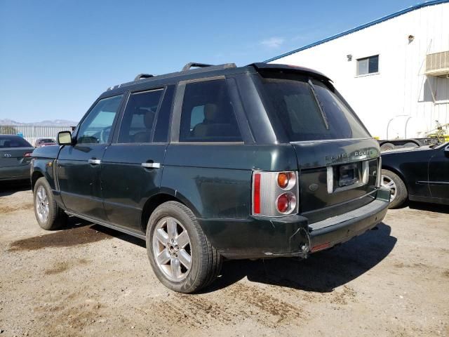 2003 Land Rover Range Rover HSE