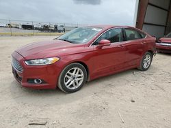 Salvage cars for sale at Houston, TX auction: 2015 Ford Fusion SE