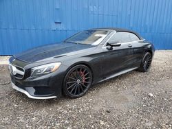 Salvage cars for sale at Houston, TX auction: 2017 Mercedes-Benz S 550