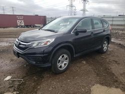 Salvage cars for sale at Elgin, IL auction: 2016 Honda CR-V LX