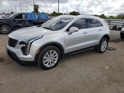 Salvage cars for sale at Miami, FL auction: 2021 Cadillac XT4 Luxury