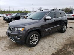 Vehiculos salvage en venta de Copart Cahokia Heights, IL: 2016 Jeep Grand Cherokee Limited