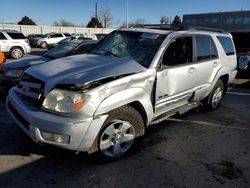 Toyota 4runner salvage cars for sale: 2004 Toyota 4runner SR5