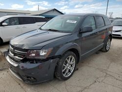 Salvage cars for sale at Dyer, IN auction: 2018 Dodge Journey GT