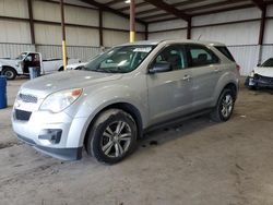 Salvage cars for sale at Pennsburg, PA auction: 2015 Chevrolet Equinox LS