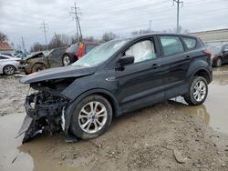 Salvage cars for sale at Columbus, OH auction: 2019 Ford Escape S