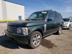 Salvage cars for sale at Tucson, AZ auction: 2003 Land Rover Range Rover HSE