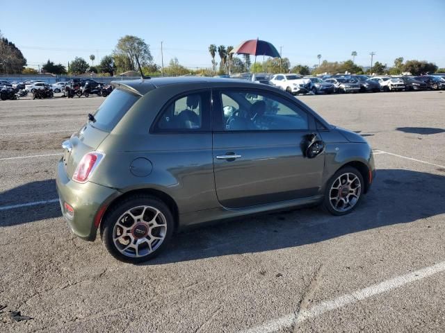 2015 Fiat 500 Sport