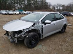 Salvage cars for sale at North Billerica, MA auction: 2020 Toyota Corolla LE
