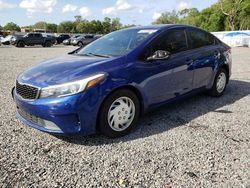 Salvage cars for sale at Gaston, SC auction: 2017 KIA Forte LX