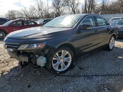 Chevrolet salvage cars for sale: 2015 Chevrolet Impala LT