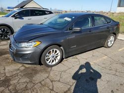 Ford salvage cars for sale: 2019 Ford Fusion SE