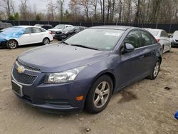 Chevrolet Cruze LT salvage cars for sale: 2014 Chevrolet Cruze LT