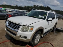 Salvage cars for sale at Harleyville, SC auction: 2006 Ford Explorer Eddie Bauer