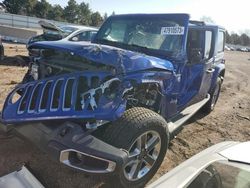 Jeep salvage cars for sale: 2018 Jeep Wrangler Unlimited Sahara