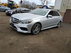 Salvage cars for sale from Copart New Britain, CT: 2016 Mercedes-Benz E 350 4matic