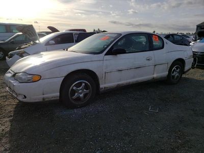 Salvage cars for sale from Copart Antelope, CA: 2002 Chevrolet Monte Carlo LS